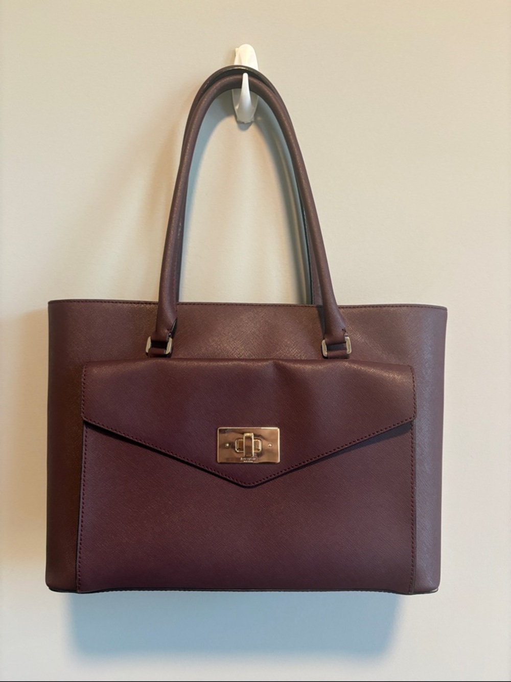 Kate Spade Post Street Hasley leather tote bag